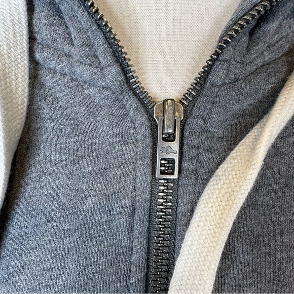 Roots Hoodie Womens Sweatshirt Pockets Long Sleeve Stretch Canada Gray Small - Picture 10 of 12